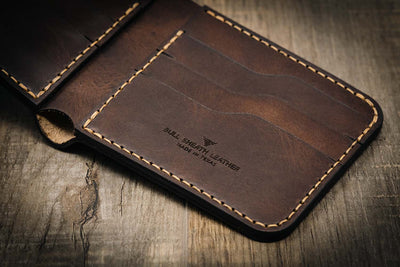 Custom made large bifold wallet