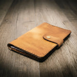 Leather Field Notes Cover - Alternate View - Bull Sheath Leather
