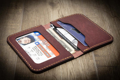 made in the usa card wallet