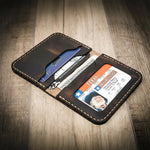 Brown Minimalist leather wallet
