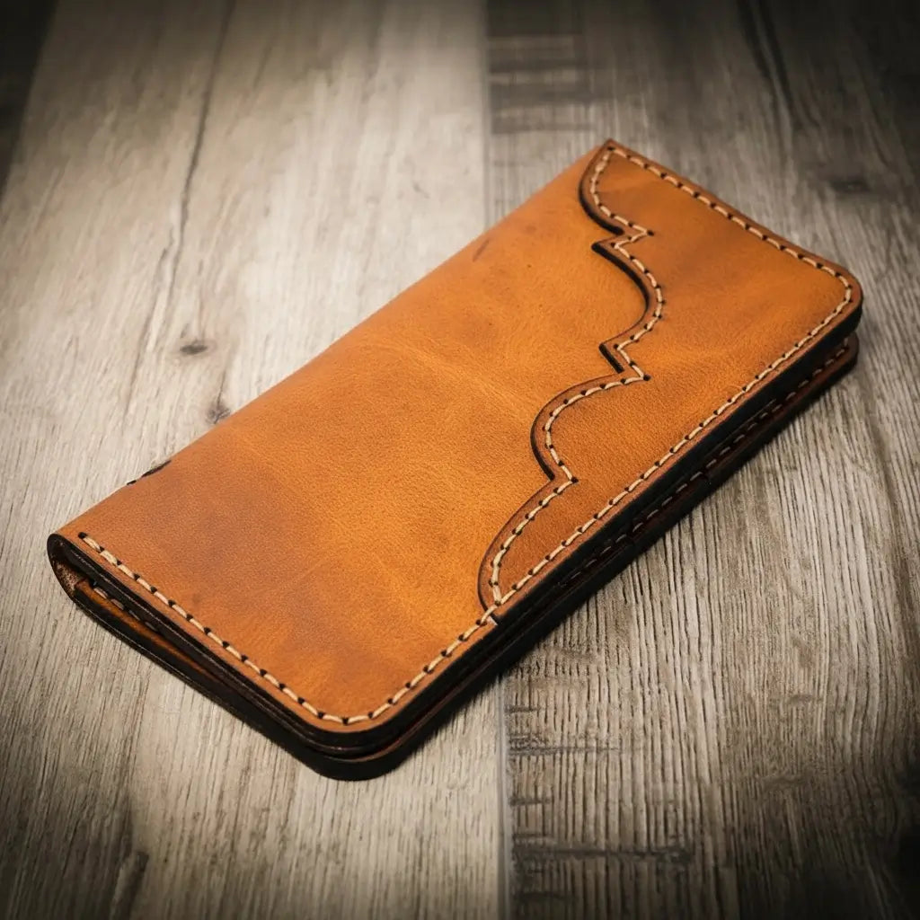 Mens Western Long Wallet
