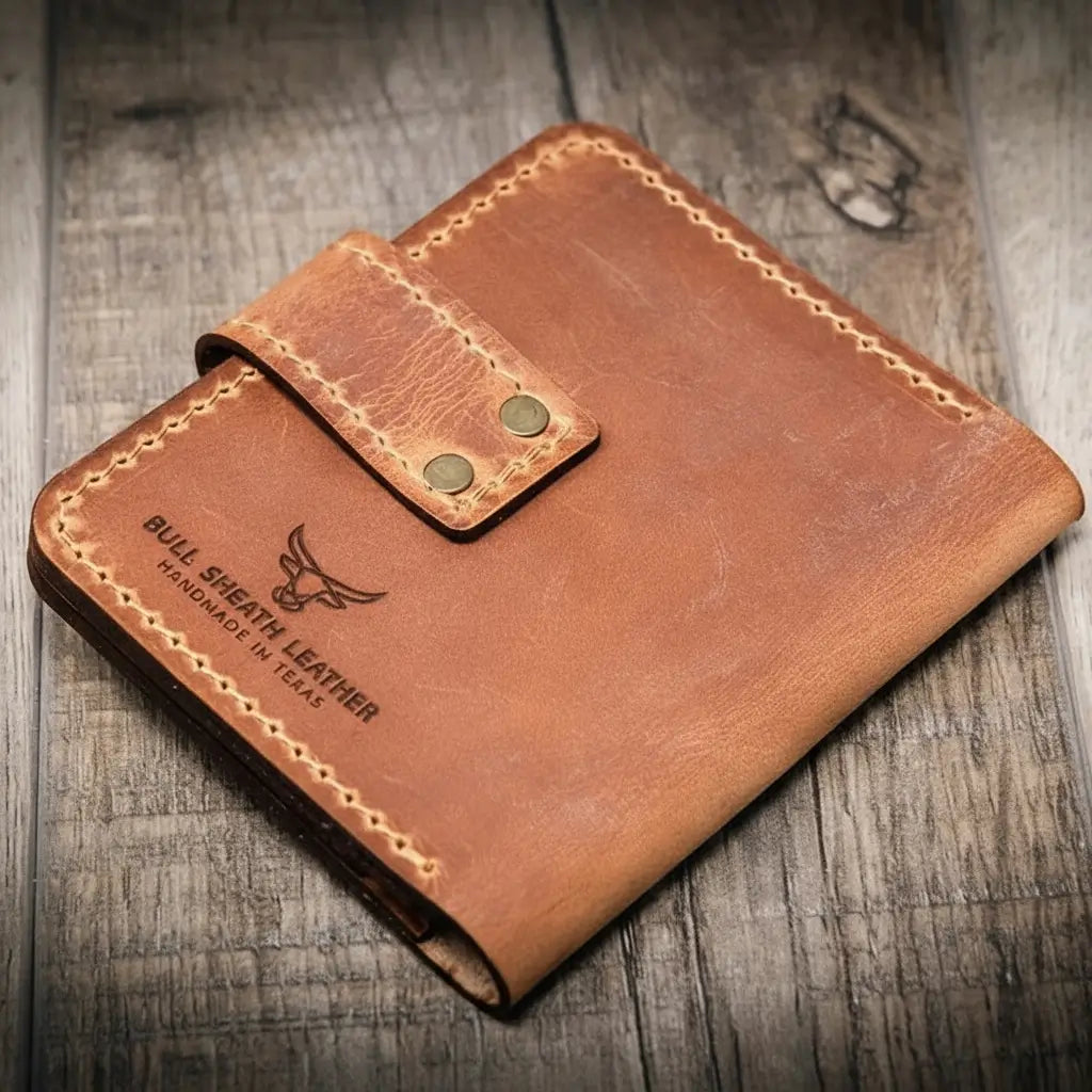 Victory Ladies Minimalist Wallet - Saddle Tan