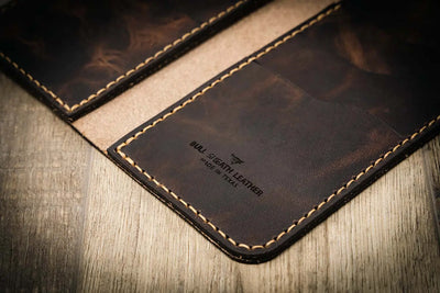 Brown Western Long Wallet