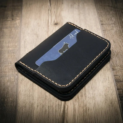 Minimalist Custom Black Police Wallet

