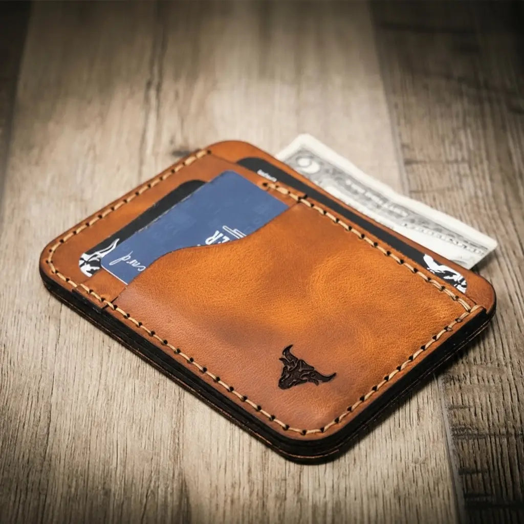 Mansfield Minimalist Wallet Bull Sheath Leather Mansfield Minimalist Wallet Bull Sheath Leather