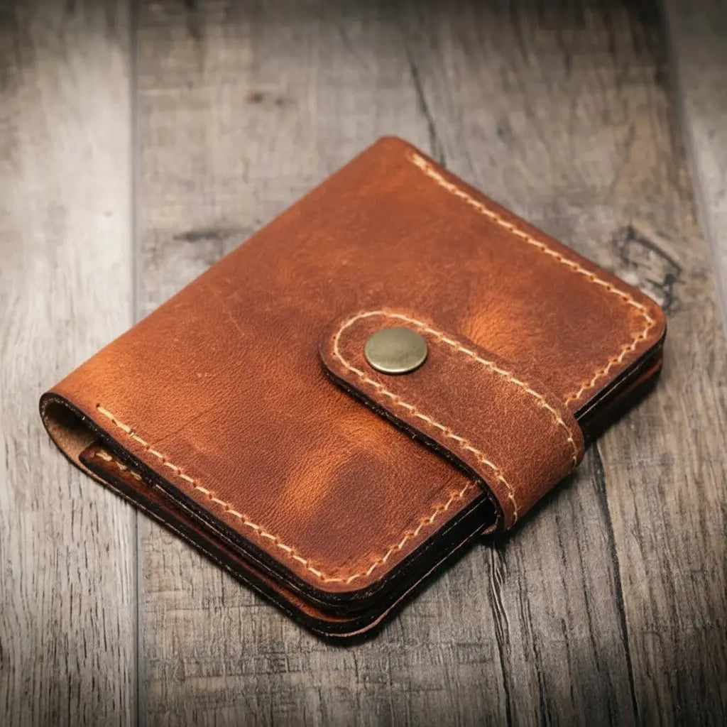 Victory Ladies Minimalist Wallet - Chestnut