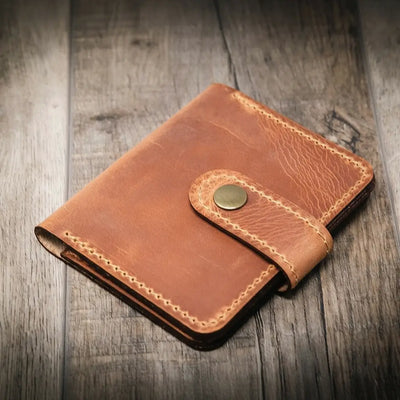 Victory Ladies Minimalist Wallet - Saddle Tan
