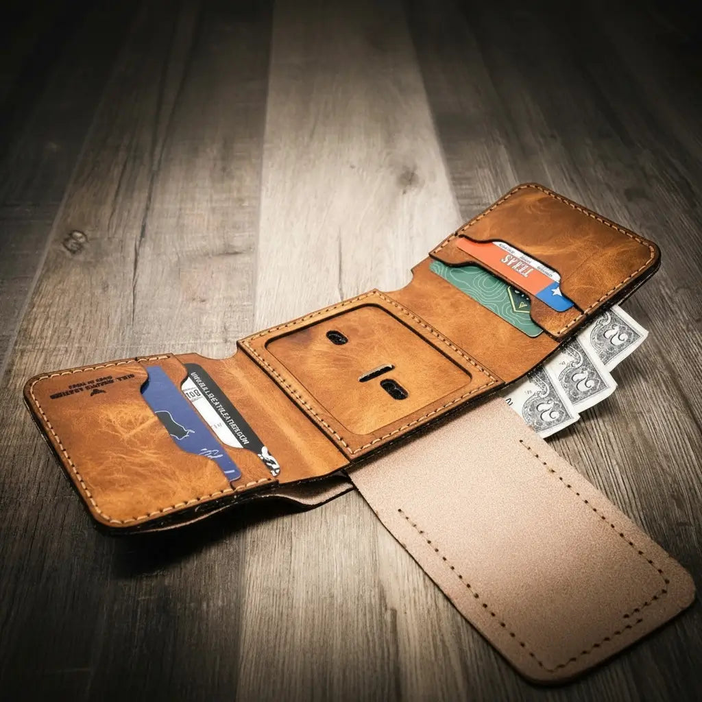 Law enforcement trifold wallet
