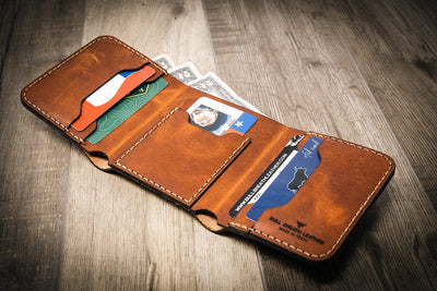 Leather Trifold Wallet