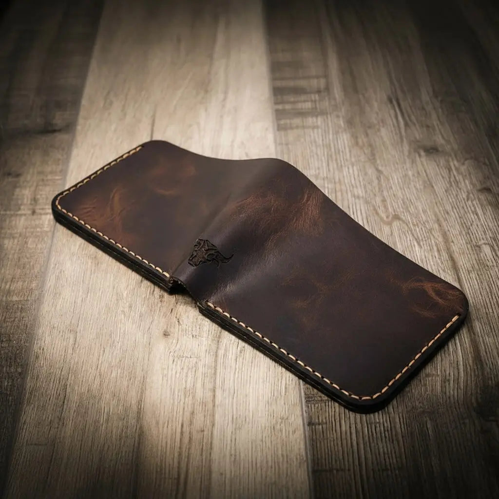 Brown Leather Bifold
