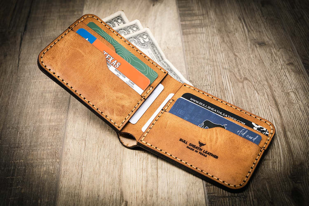 Buying Leather Wallet Durable Bi-Fold Men's Wallet