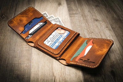 Handmade Trifold Law Enforcement Wallet