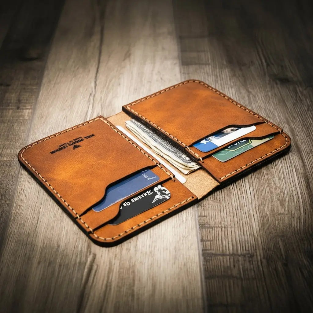 Minimalist Western Vertical Wallet
