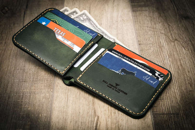 Green Bifold Wallet