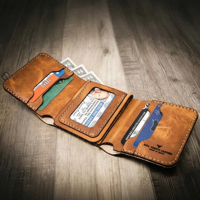 Badge wallet for police

