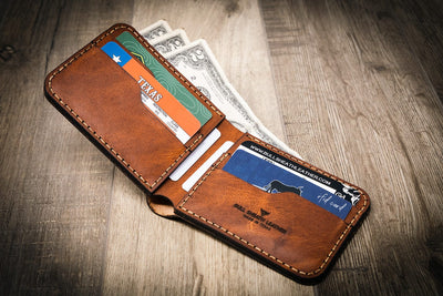 Western Bifold Wallet Made in the USA