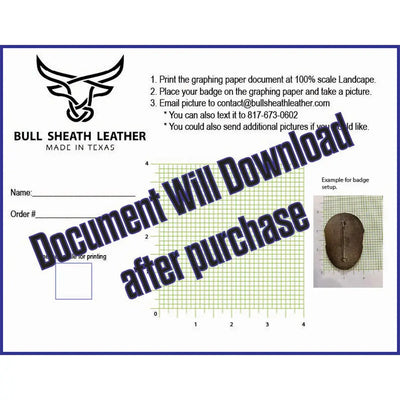 Badge Long Wallet - Walnut
