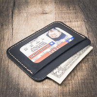 Custom Black credit card wallet
