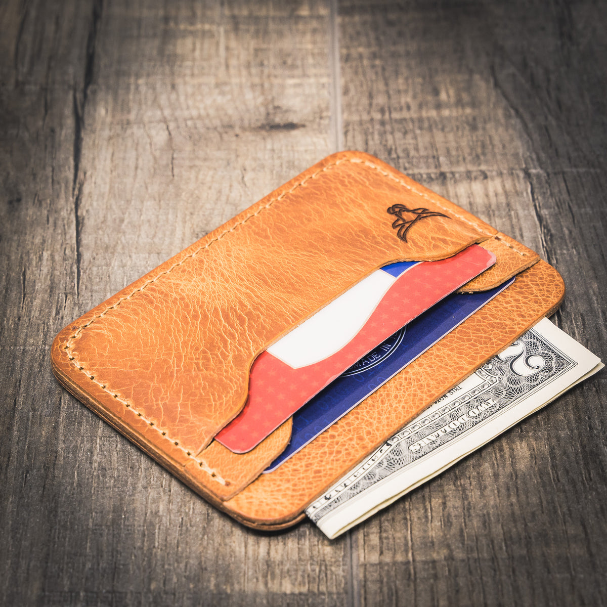 Slim Leather Wallet Credit Card Holder
