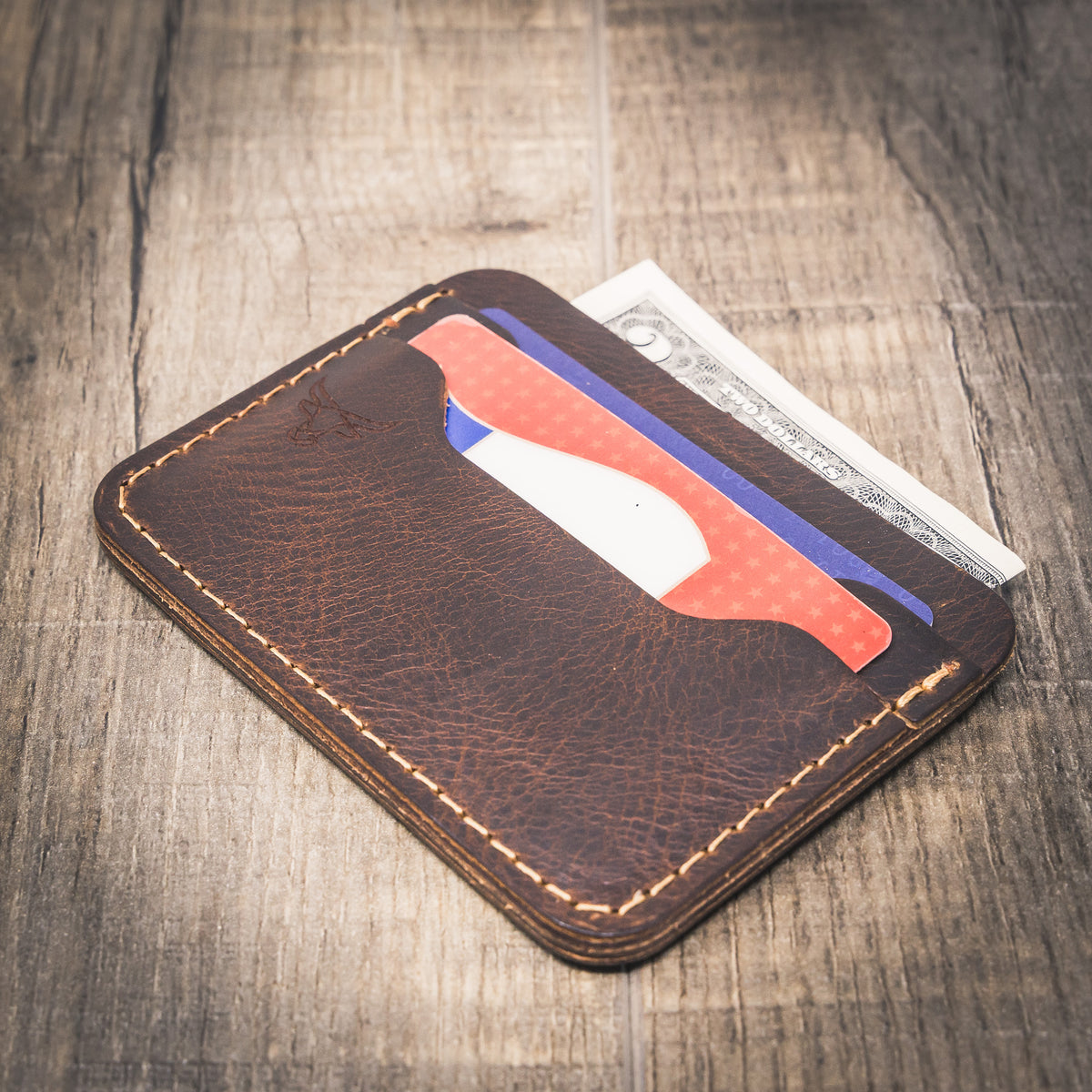 Minimalist Wallet Dark Brown
