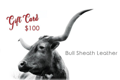 Bull Sheath Leather Gift Card Bull Sheath Leather