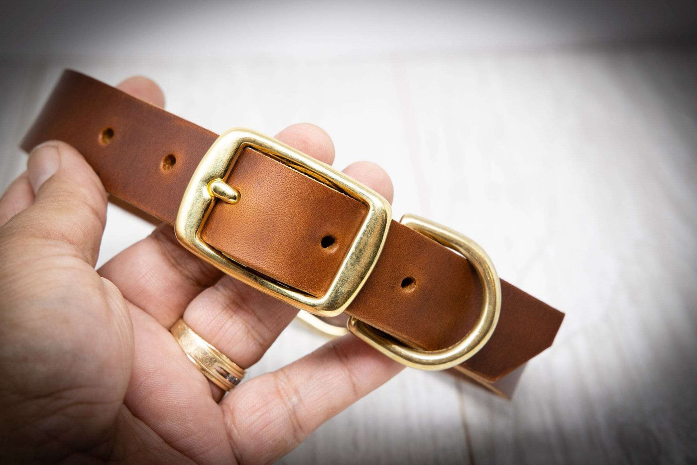Leather Dog Collars - Personalized Leather Dog Collar