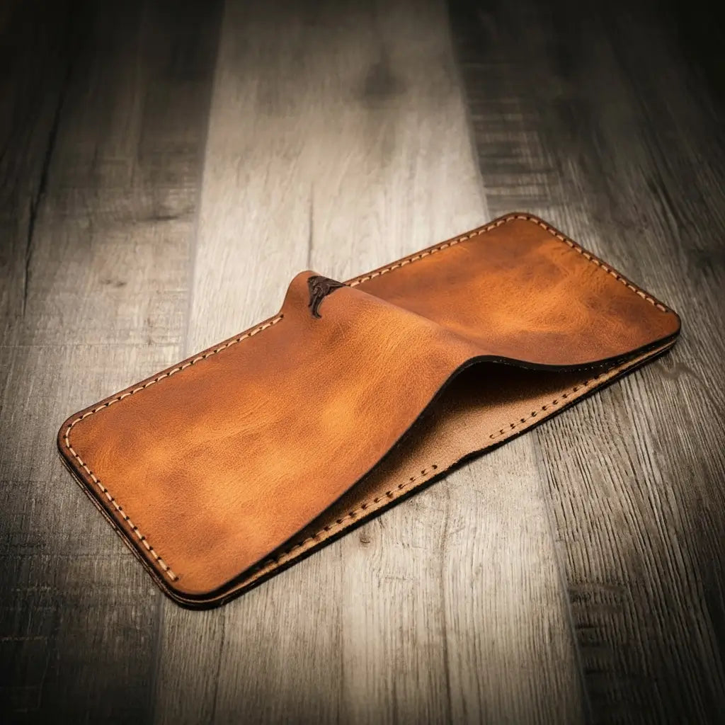 Mens leather bifold
