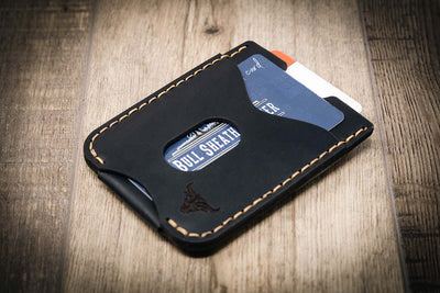 Buy Minimalist Leather Wallet Online  Slim Wallet for Men – Bull Sheath  Leather