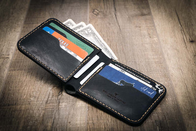 Buy Minimalist Leather Wallet Online  Slim Wallet for Men – Page 2 – Bull  Sheath Leather